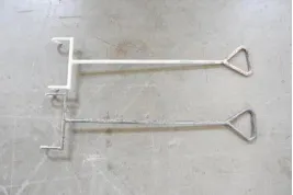 Laser paint removal of hook